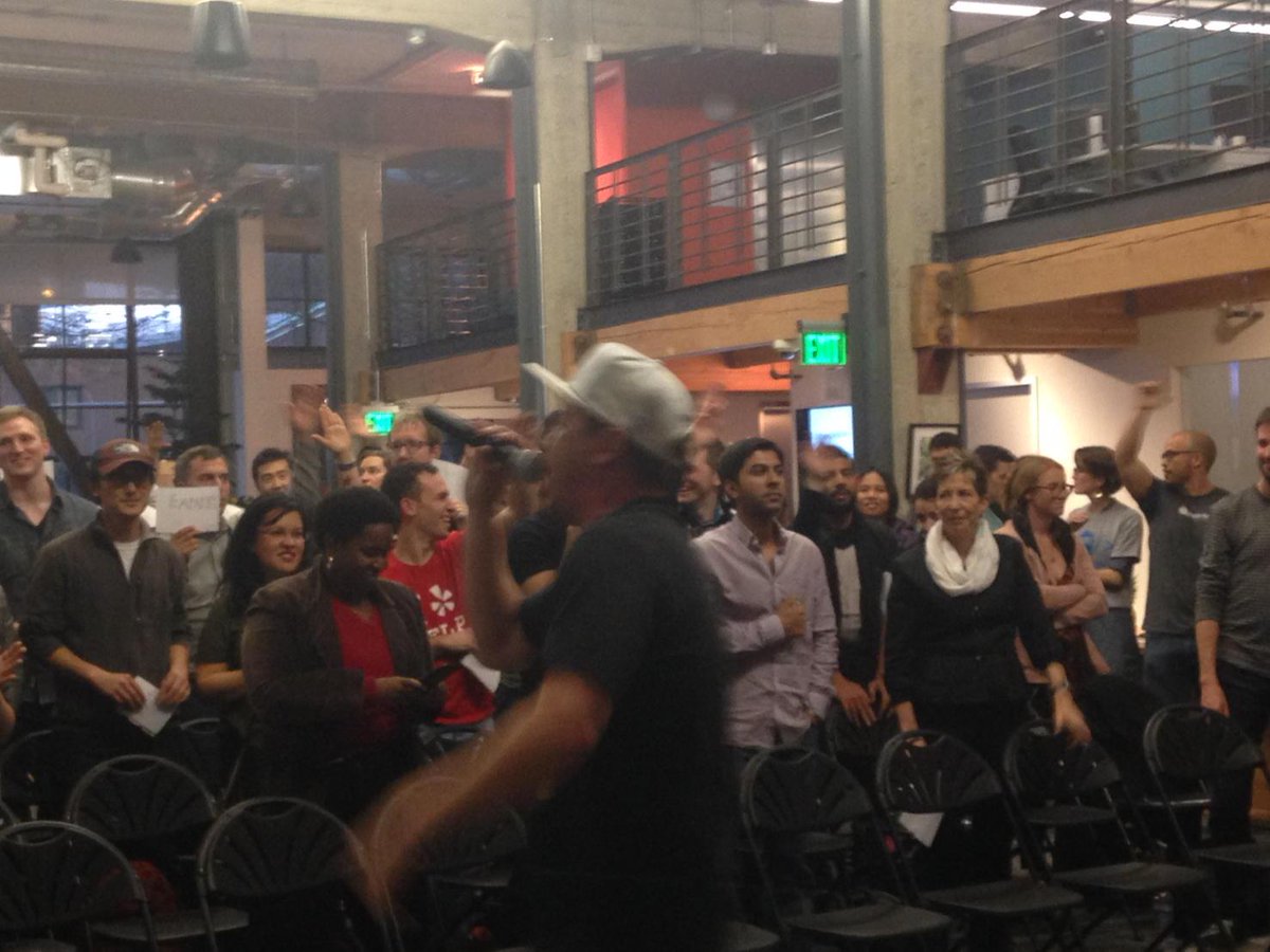 SFbrigade's tweet image. #hackforchangeSF rocks