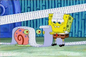 Me reading a list of things i should have done today but didn't