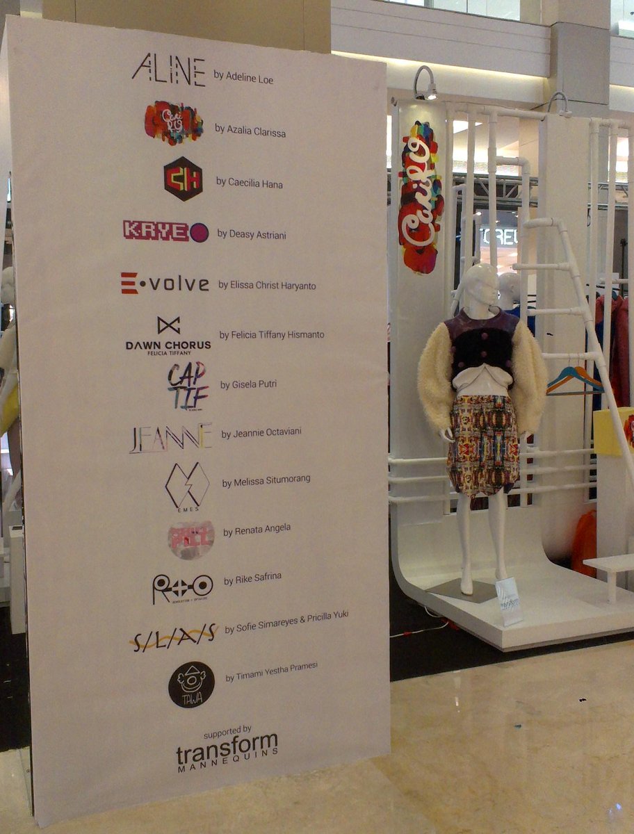 TransfMannequin's tweet photo. Transform Mannequins at @ESMODjakarta Fashion Festival 5-7 Juni 2015 @kotakasablanka Mall http://t.co/4cgQuO15ix