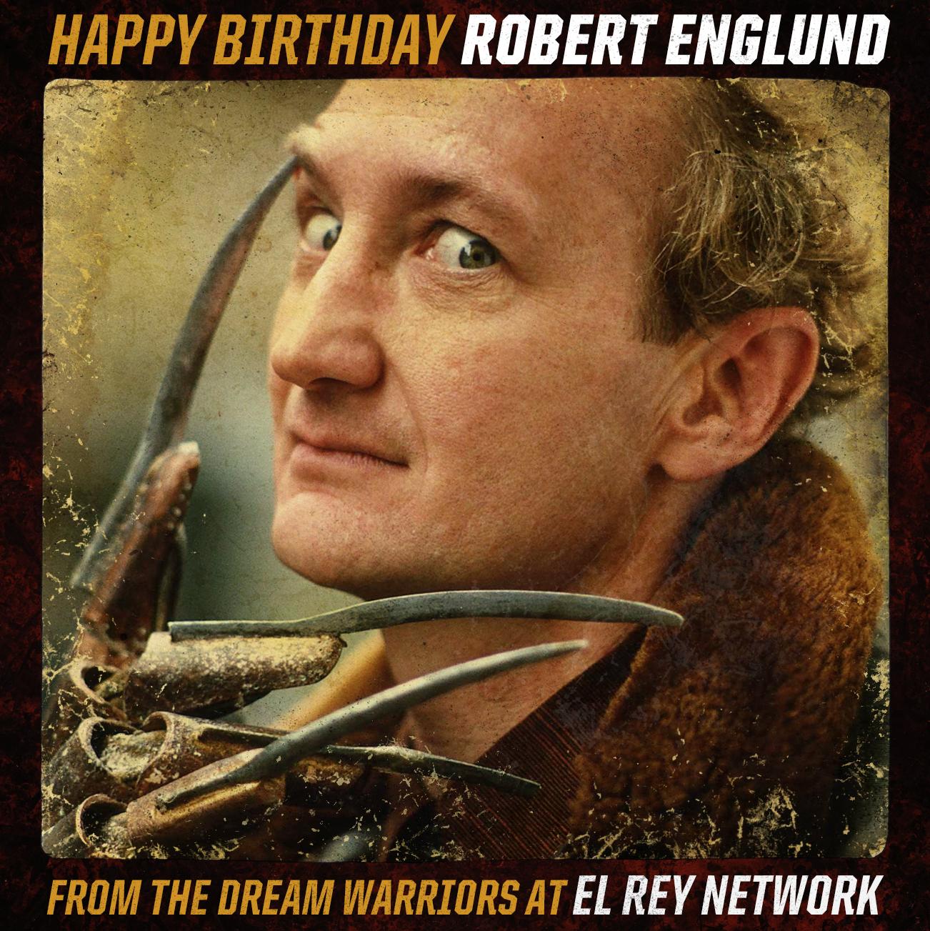 Happy birthday to the man of our dreams... err... nightmares, Robert Englund! 