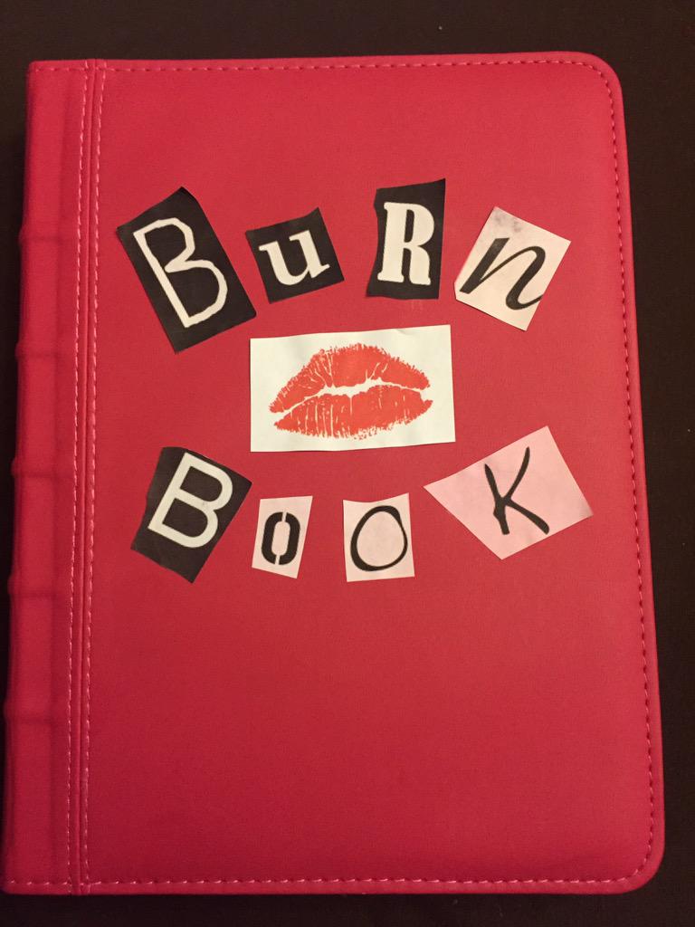 Mean Girls - Burn Book | Hardcover Journal