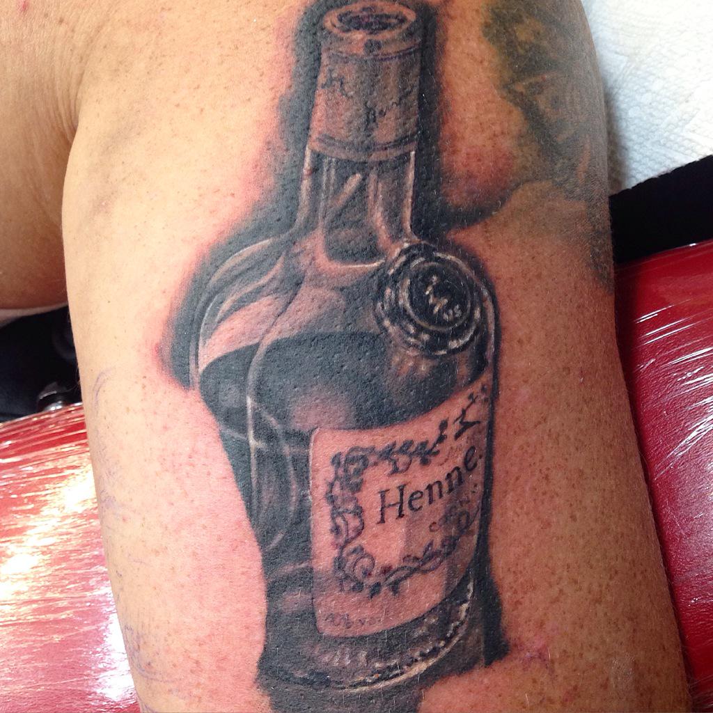 alcohol in Neo Traditional Tattoos  Search in 13M Tattoos Now  Tattoodo