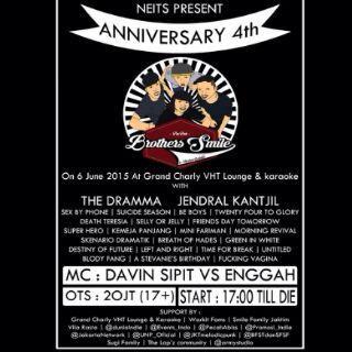 tonight skenario dramatik at Grand Charly VHT cafe and lounge at 20.50pm :D