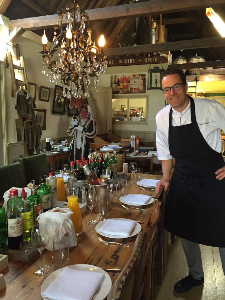 Zuinig op zijn RT <a href="/WeduweJoustra/">Weduwe Joustra</a>: Top chef in the house! gasten <a href="/lauswolt/">Lauswolt</a> met verrukkelijke lunch <a href="/arjanbisschop/">arjanbisschop</a> ☀️