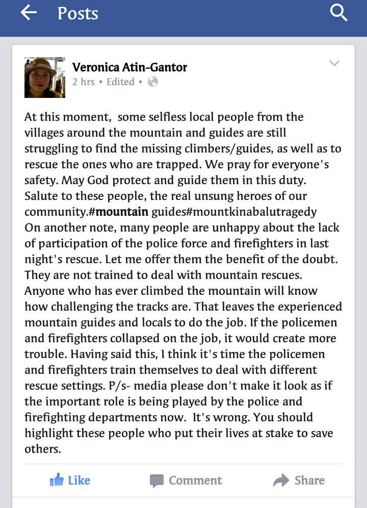 Saya berkongsi sentimen....