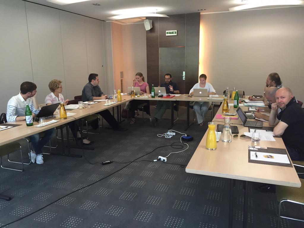 fabio_monti's tweet photo. We are ready to start the 37th #Elcore working group meeting #HigherEd http://t.co/BabFgCXAQE