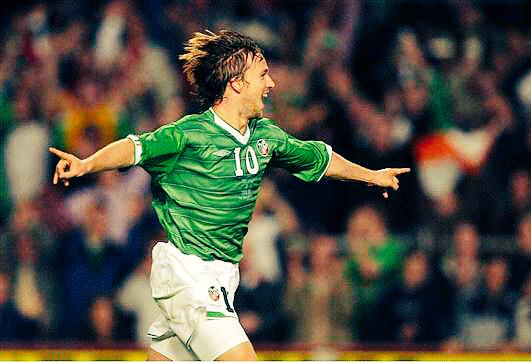 Happy 38th Birthday David Connolly. 41 caps and 9 goals in green. Always a threat in front of goal. 