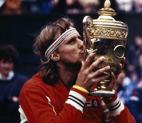 Happy 59th birthday to 5-time Wimbledon Champion and the original \"Ice-Man\" Bjorn Borg.  