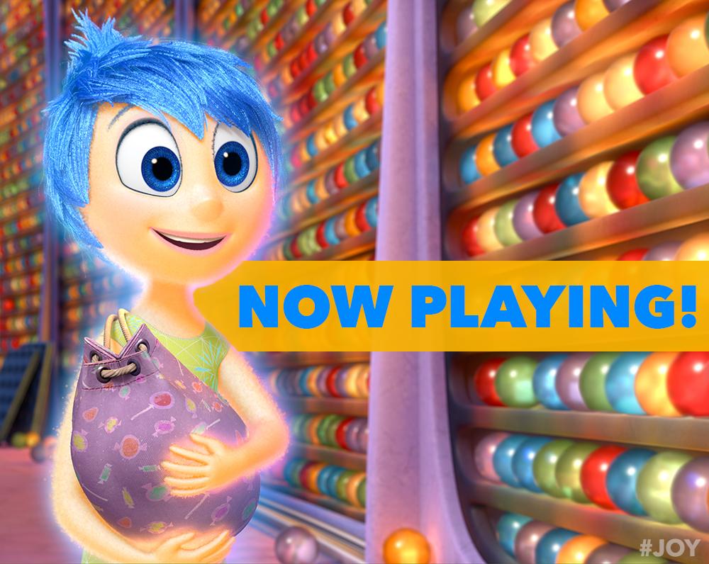 Pixar's tweet photo. Ready for something mind-blowingly awesome? #InsideOut is in theatres now! http://t.co/hxTPeNr9TF