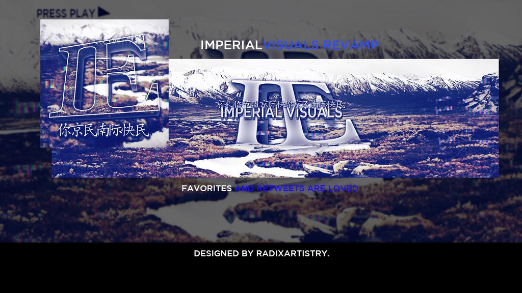ImperialVisuals's tweet photo. NEW REVAMP FROM @RadixArtistry !
THANKS MAN! http://t.co/5tDMboSGBB