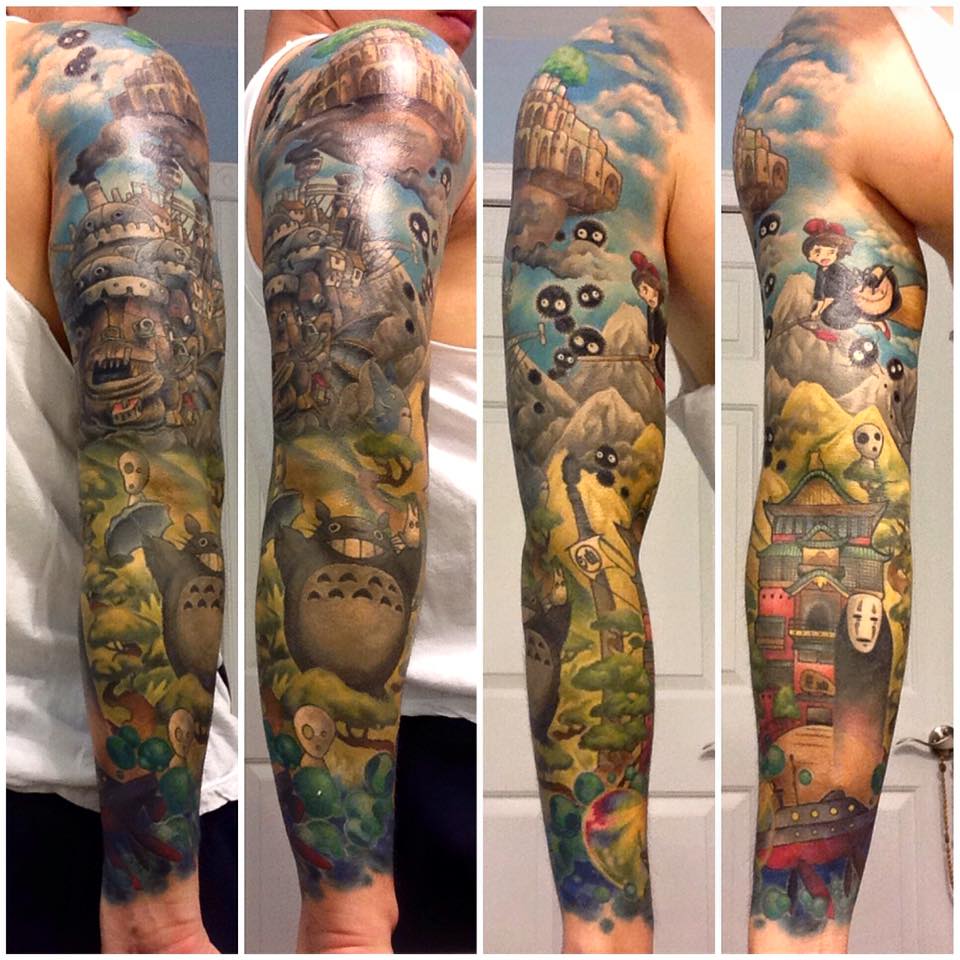 ELECTRIC CHAIR TATTOO - Freshly finished space-themed sleeve! This one was  about 35 hours of fun! | Facebook