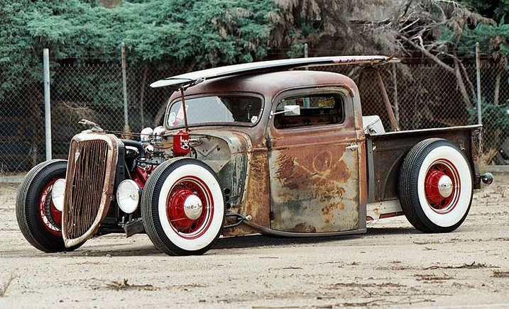 fireballtim's tweet photo. Heading to the #beach... #ratrod #ratrodder #hotrod #badass #chopped #channeled #FIREBALLTIM http://t.co/YlRtzEE8Z6