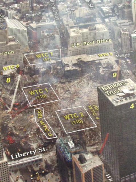 HighersideChats's tweet image. How many buildings fell in WTC Plaza during 9/11. 2? 3? There&apos;s been debate, but it looks like 7 is actually right.