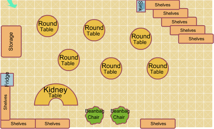 jmill517's tweet photo. I'm late on the #challengeDC classroom layout. If I can get the right furniture, I'm getting rid of my desks! http://t.co/89w2RhbVxS