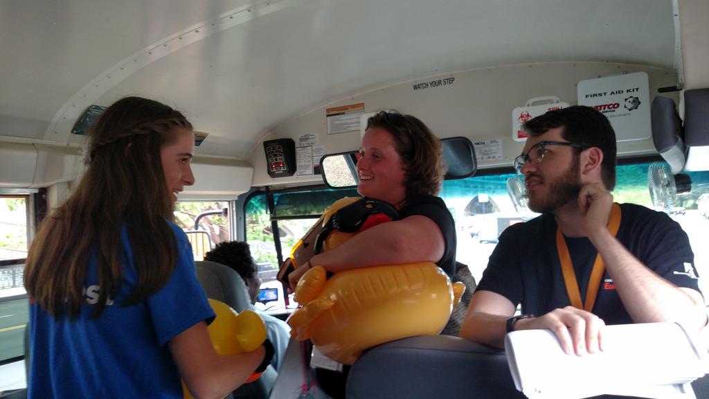 sswaaley's tweet photo. Krisztina - bartering for a ducky with @LemelsonMIT staff. 'A' for effort. http://t.co/w268ghFHyX