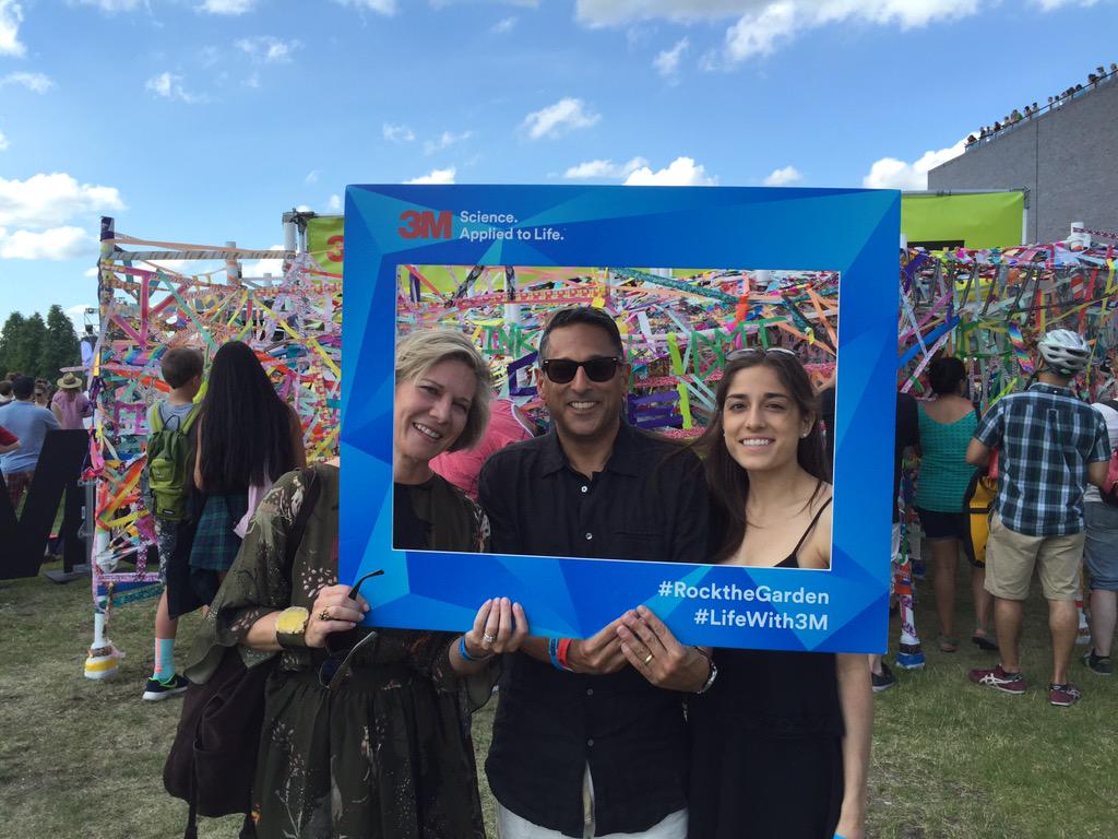 jessesingh's tweet image. Beautiful day at #RockTheGarden with family and friends! Proud to be a part of @3M &amp;amp; @walkerartcenter.