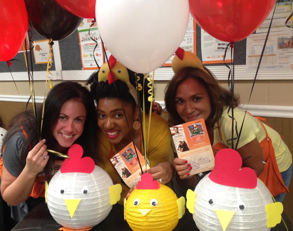 Fun filled Chicken Wing day here at 1211🐔😃 <a href="/thatkdesign1211/">Monique</a> <a href="/c_berms/">Cheryl Berman</a>