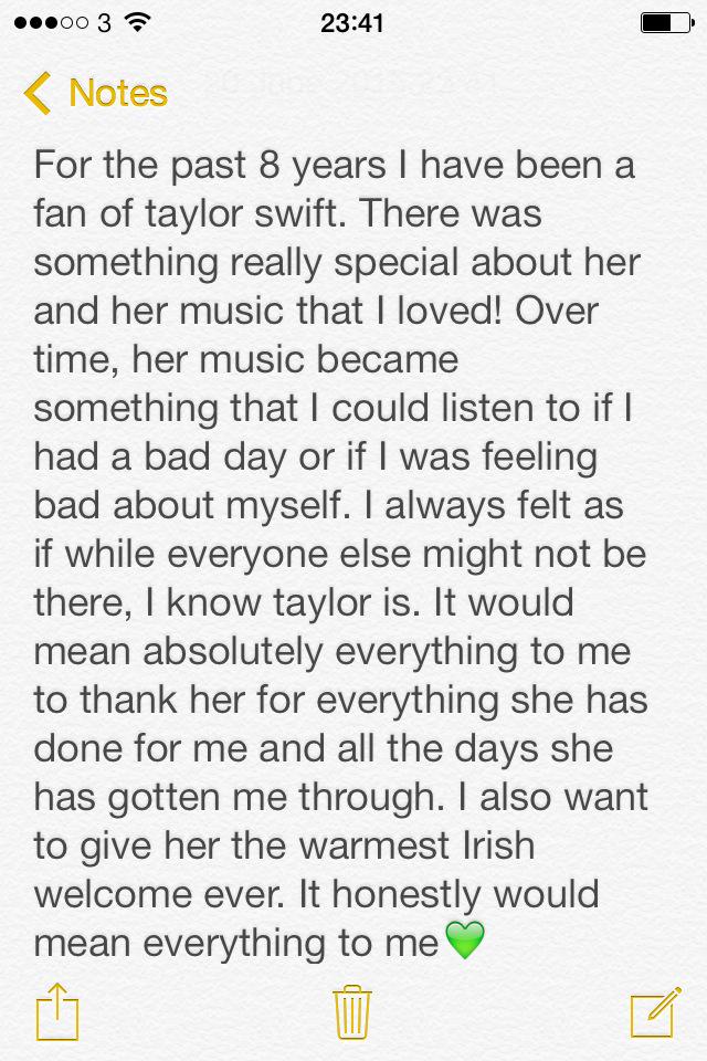 LittleMixYayxo's tweet image. @RTE2fm @rte #rtetaylor PLEASE PLEASE PICK ME IT WOULD HONESTLY MEAN THE ABSOLUTE WORLD TO ME💚