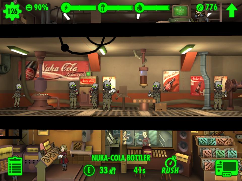Next time you drink Nuka-Cola, think about this image... #FalloutShelter #Fallout #FOS