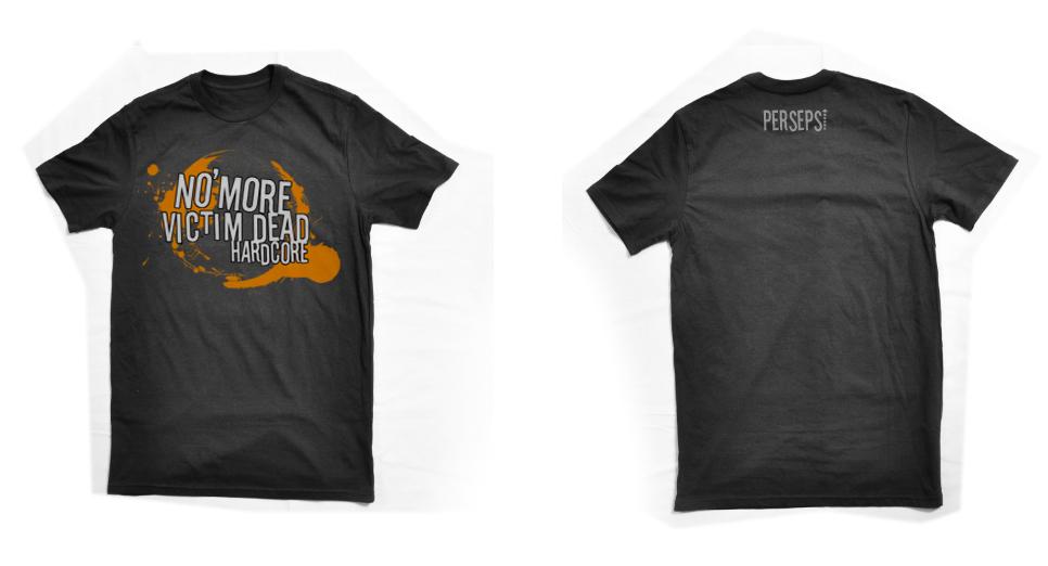 Coming soon
Tshirt NO'MORE VICTIM DEAD
P: Fruit of the loom
C: Black
S: Medium &amp; Large