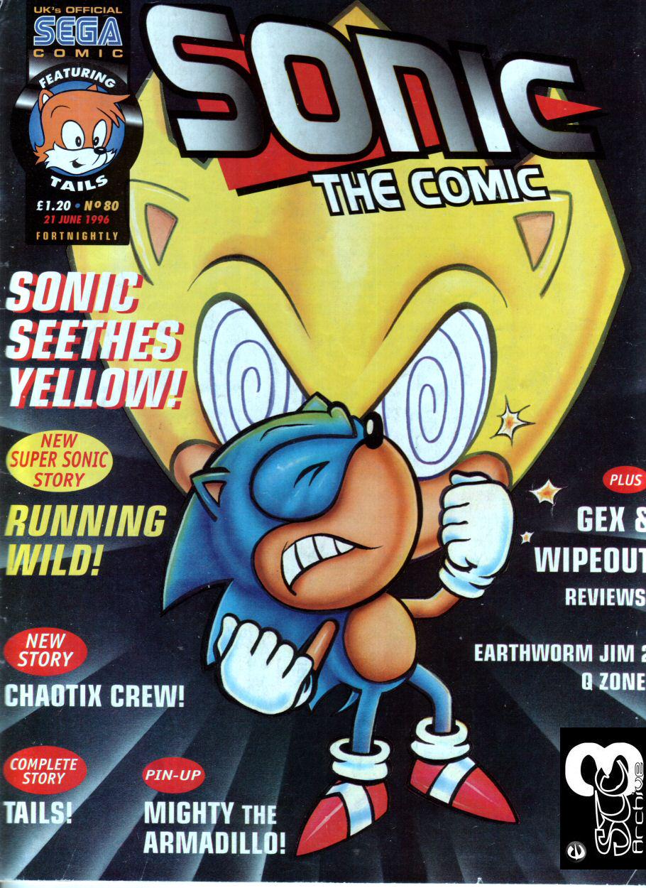 Sonic The Comic (SA1 Arc) : Fleetway : Free Download, Borrow, and