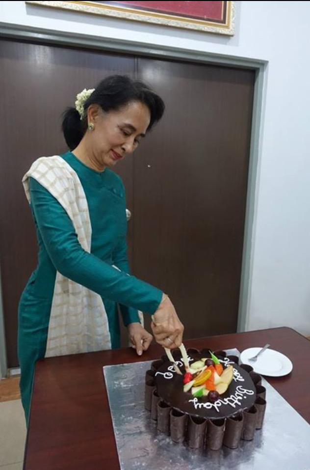 Happy Birthday Ms. Suu Kyi . Aung San Suu Kyi turns 70 today. 