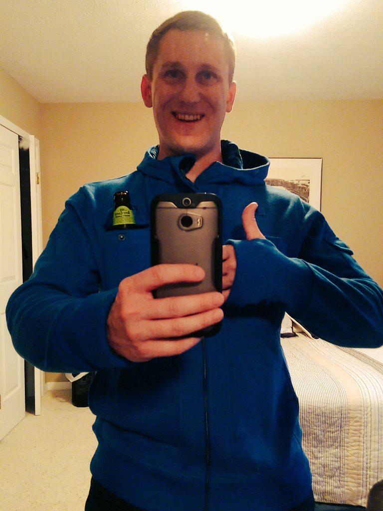 twdrenth's tweet image. Stoked to receive my #drinkingjacket Cheers, @zanelamprey #BeerItAll