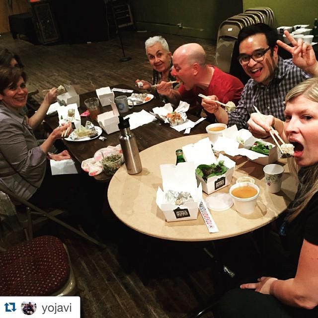 IntuitArtCenter's tweet photo. #Repost @yojavi with @repostapp.
・・・
The Intuit team celebrates #SushiDay and #ShareYourChops #RightBite with @She… http://t.co/ls9kAUcGcW