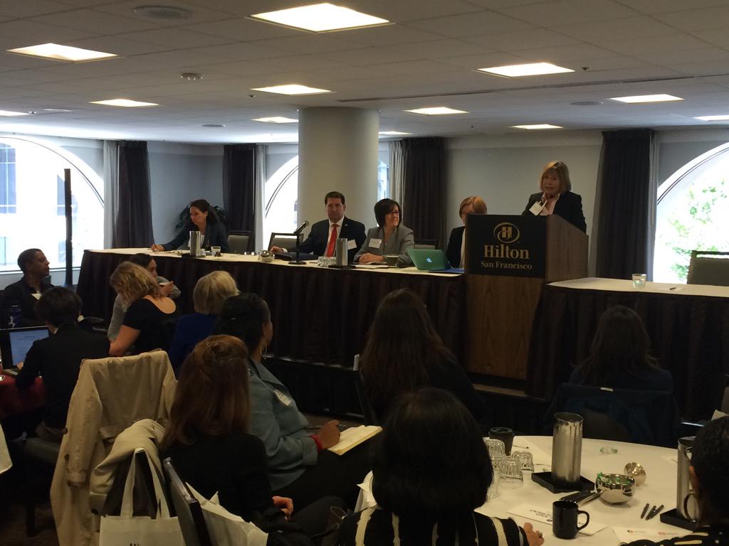 ItsTimeNetwork's tweet photo. Mayor Heitmann of Ventura talking about tackling the issue of Human Trafficking n her city #mayorsroundtable #itstime http://t.co/7CkiSryvh7