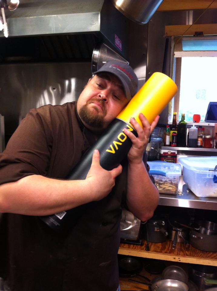 EatAtFredericks's tweet photo. The immersion circulator finally arrived! Can't wait to start serving up sous vide dishes! http://t.co/XRYrC32uDN