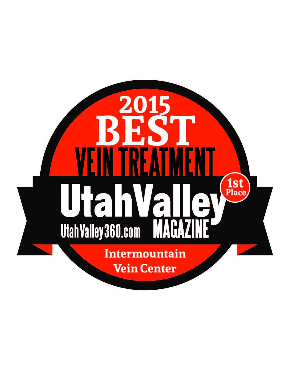 iveincenter's tweet photo. We are proud to be Utah Valley Magazine's 2015 Best Vein Treatment! Thank you to the readers of Utah Valley Magazine! http://t.co/NsitStPLMo