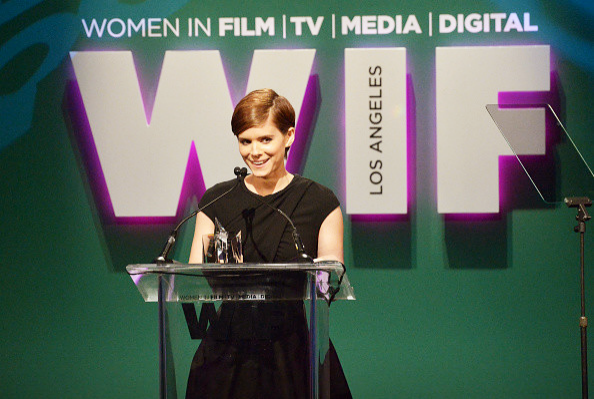 FANT4STICS's tweet photo. Congratulations @katemara for receiving @maxmara Face of The Future award at 2015 Women in Film Crystal+Lucy Awards. http://t.co/HM4JaJp2ff
