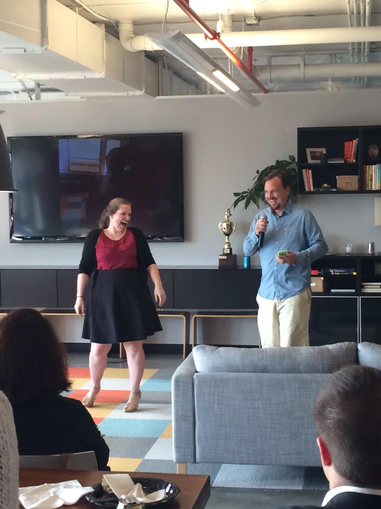 Live from the #edtechdev meet up! @SteveSilvius presenting his company <a href="/threering/">Three Ring</a>