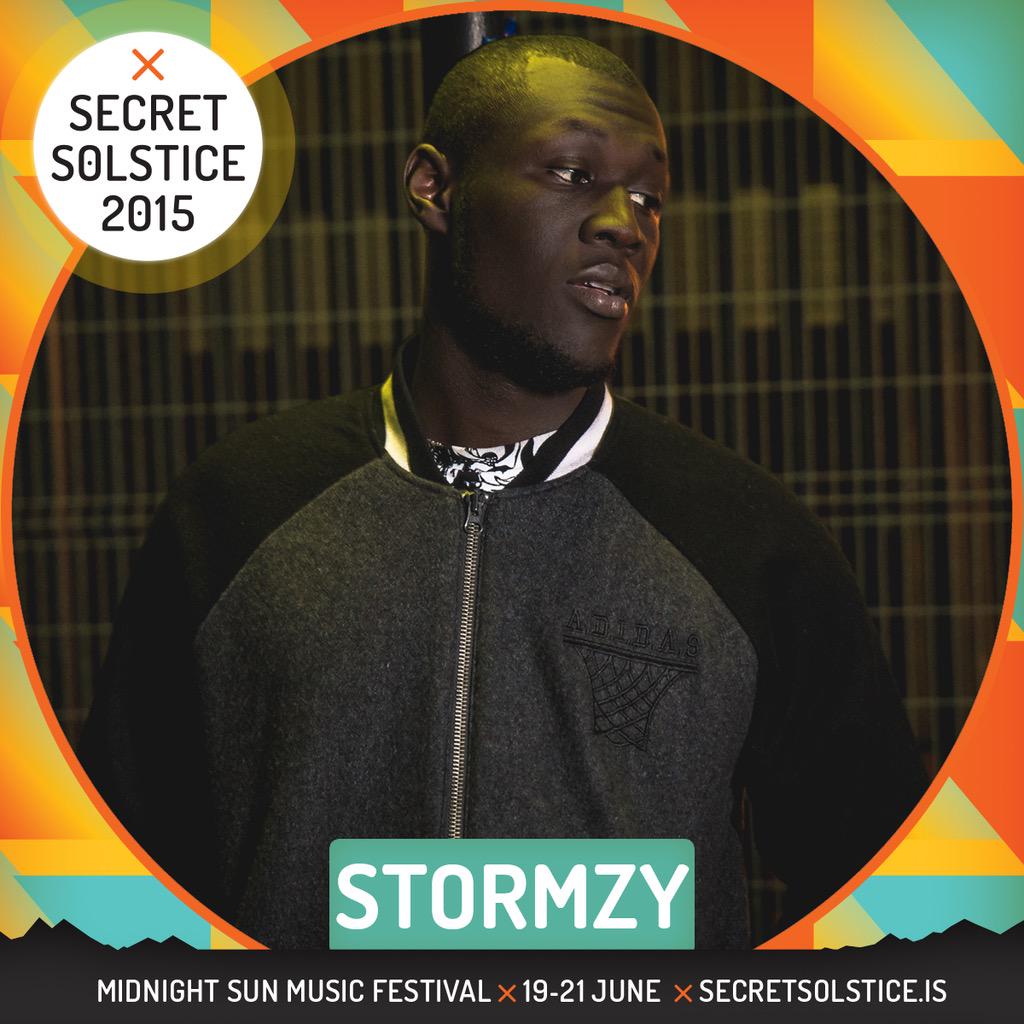 stormzy's tweet photo. Gonna be performing in Iceland tomorrow ✈️ #SecretSolstice2015 http://t.co/b4XwmfyeBw