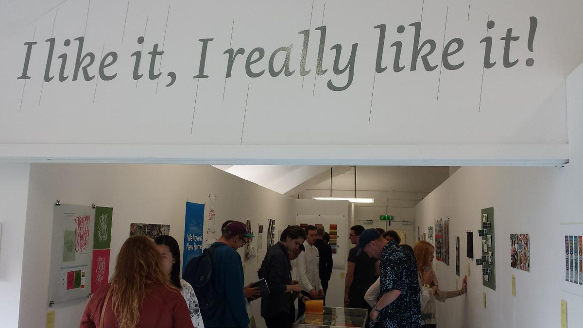 misskarlybrown's tweet image. Fab time at the @Viscom15 @VisComAUB exhibition. Thank you lovely classmates and tutors for a great three years!