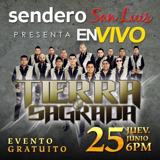 MalastsGuerrero's tweet photo. No se pierdan a @tierrasagrada1 en #PlazaSendero #SLP junio 25 6 pm!! #MalasTS #DeLoBuenoLoMejor @LasMalasTS http://t.co/1ypXp4xCyv