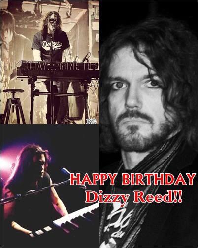 Happy Birthday June 18, 2015 to Dizzy Reed (Guns N\ Roses) 