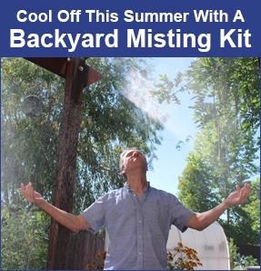 dripworksusa's tweet image. Summer's here in 3 days! Beat the heat with a DripWorks Backyard Misting Kit!   #Summer #MistingKit #Irrigation