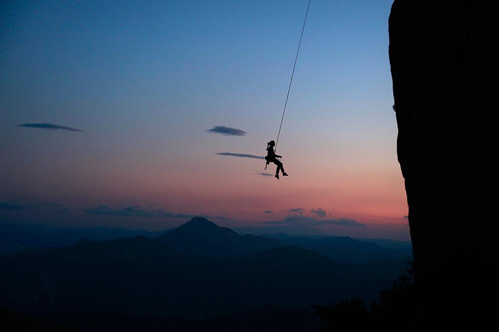 sashadigiulian's tweet image. I come alive in the mountains where the air is fresh and open @jensenwalker photo