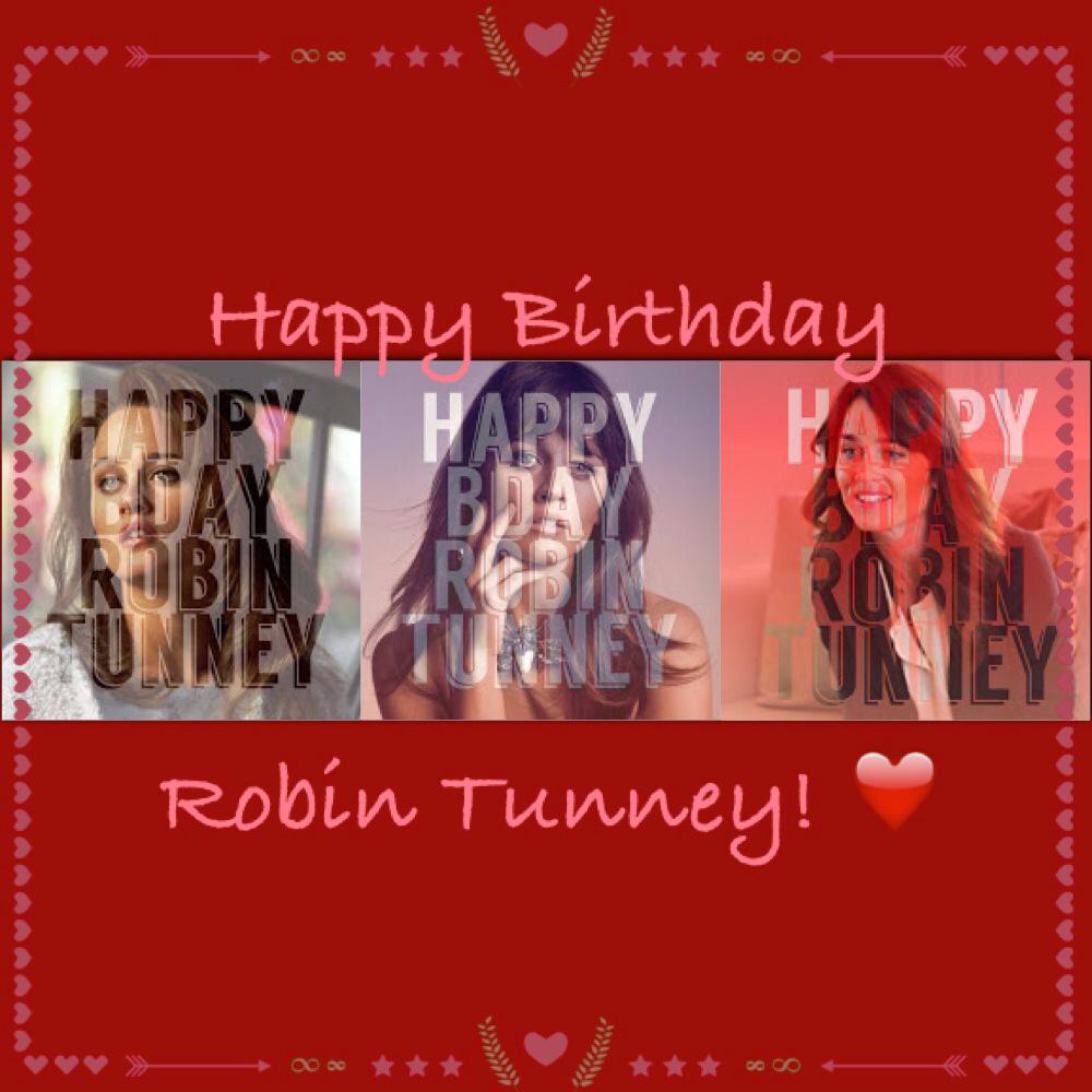 Happy Birthday to the amazing Robin Tunney!     [icons courtesy of 