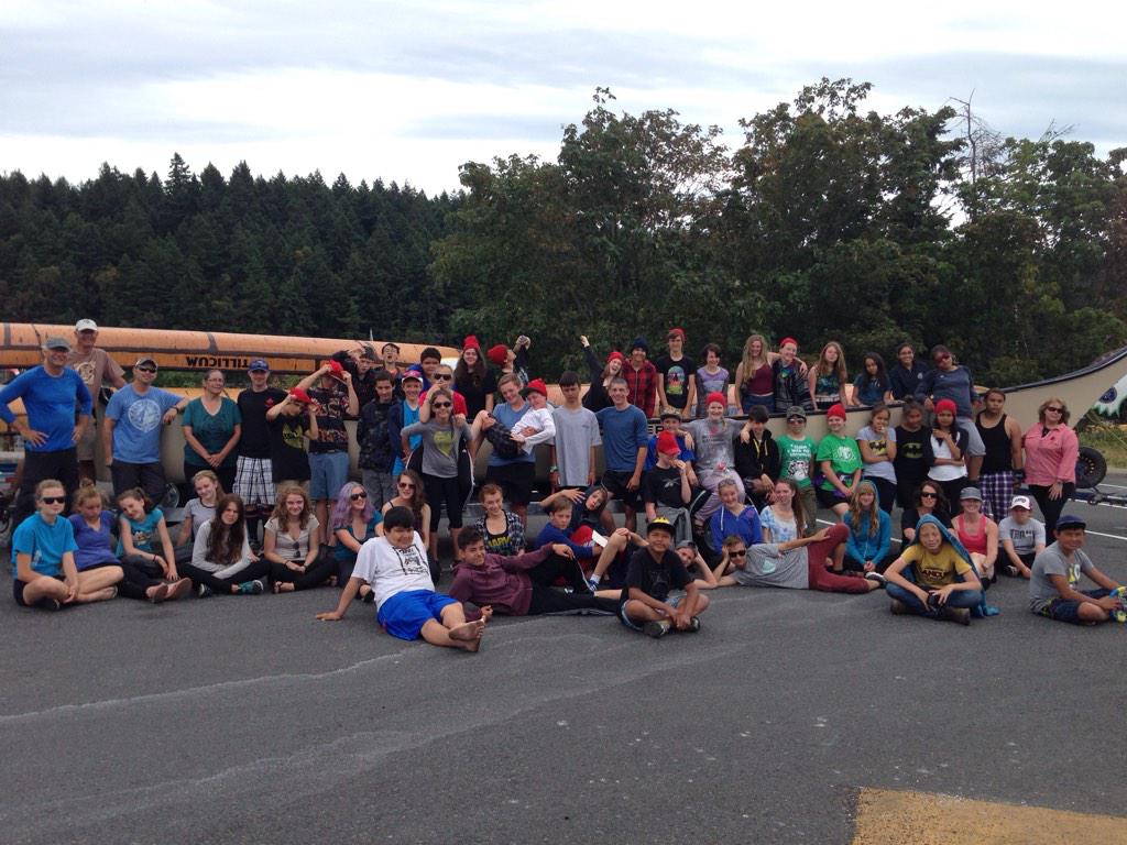 INCREDIBLE trip! but don't say the word "racoon". Ever. PROUD of the <a href="/ShorelineSTORM/">ShorelineSTORM</a> crew! <a href="/NNaughton61/">Nadine Naughton</a> #sd61learn