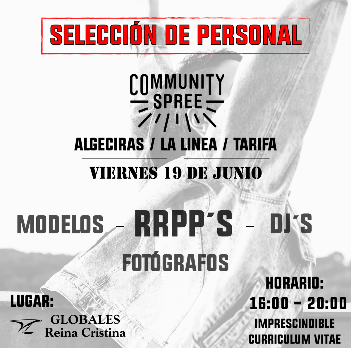 CommunitySpree's tweet photo. TE ESPERAMOS HOY!, a las 16:00 en el Hotel Reina Cristina (Algeciras). Ven acompañado!! #communitySpree http://t.co/JnLtWPUveb