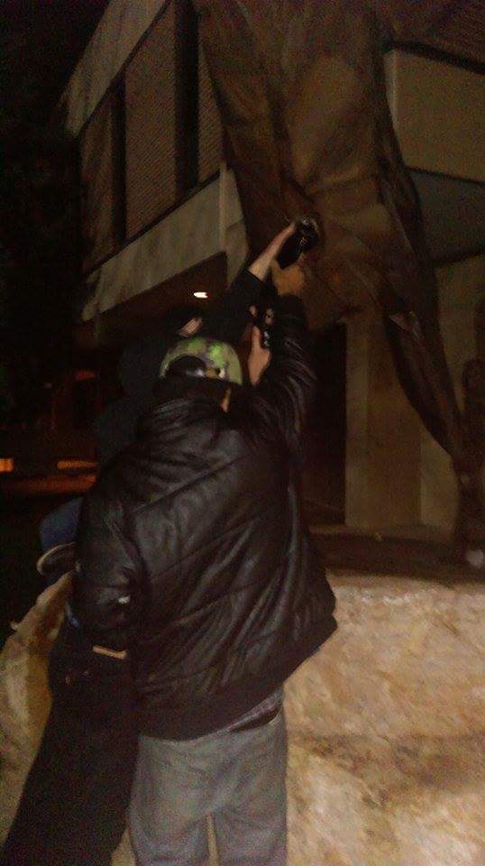 dannyZigs's tweet image. Lmao Throw Back Thursday to when we tried to glue an 18&quot; black dildo to Coronados cougar as a prank😂 #itdidntwork