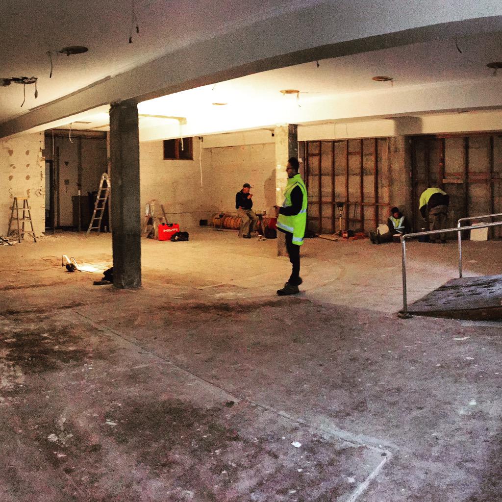 Exciting times... Construction has started!! #construction #launceston #restaurant #geronimo
