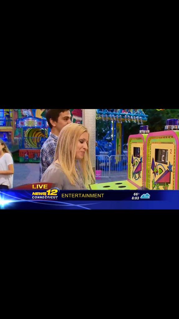 jsilverman124's tweet image. @RJMAREK735 spotted on TV! Last known location: Westport Fair