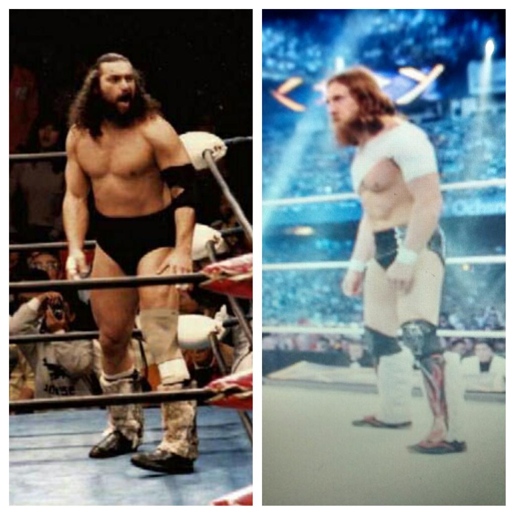 Happy birthday to the late Bruiser Brody, whose unique boots inspired the furry kickpads would wear. 