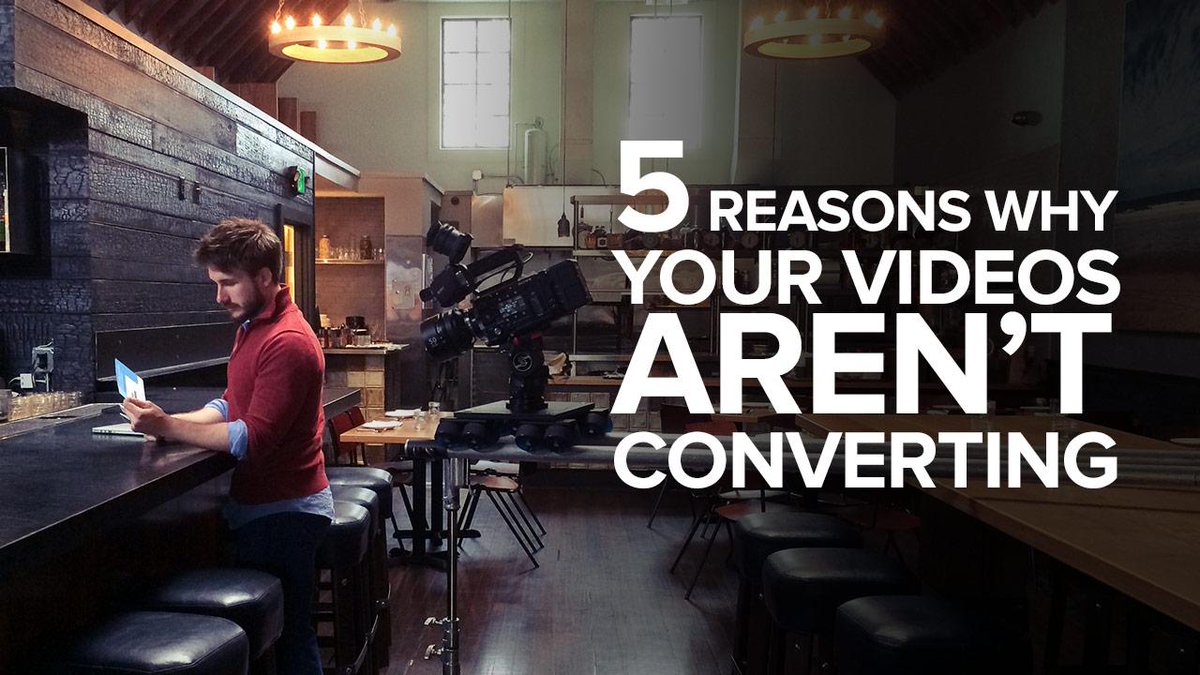 ericstracke's tweet image. 5 Reasons why your videos aren’t converting via @strackevisuals ow.ly/OvEvF