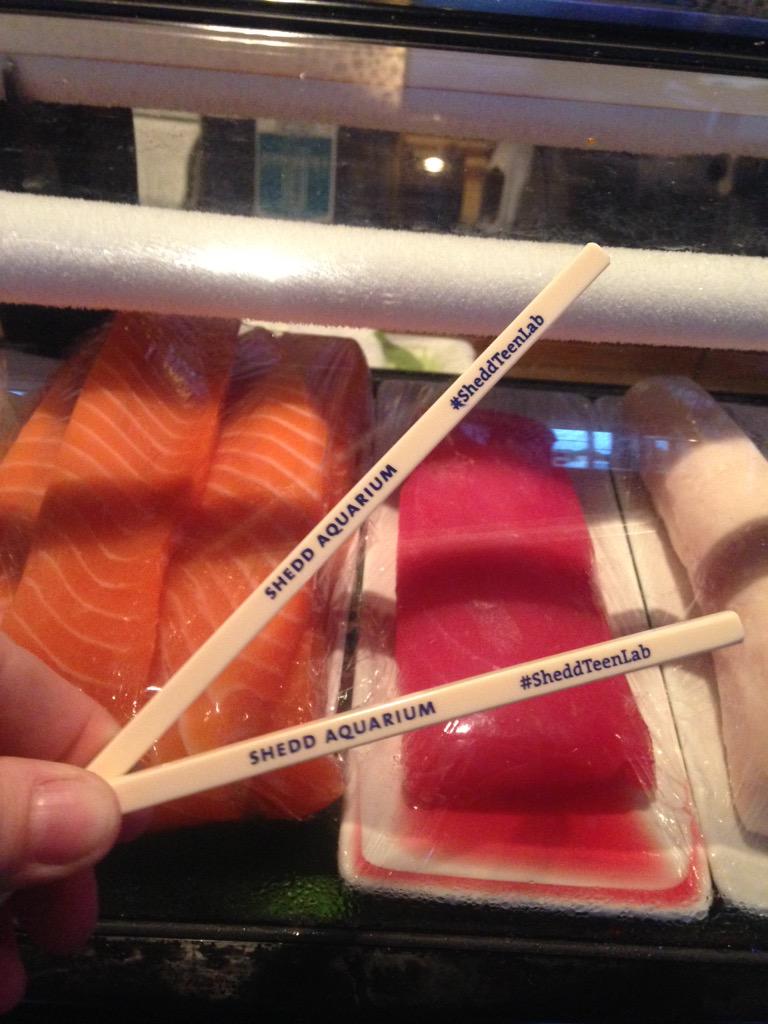 annavanbonn's tweet photo. This.Is.Happening.Now! #ShareYourChops #SheddTeenLab #RawFishInMouth #DateNight with @VanBonn http://t.co/D9f2dHk2Qi