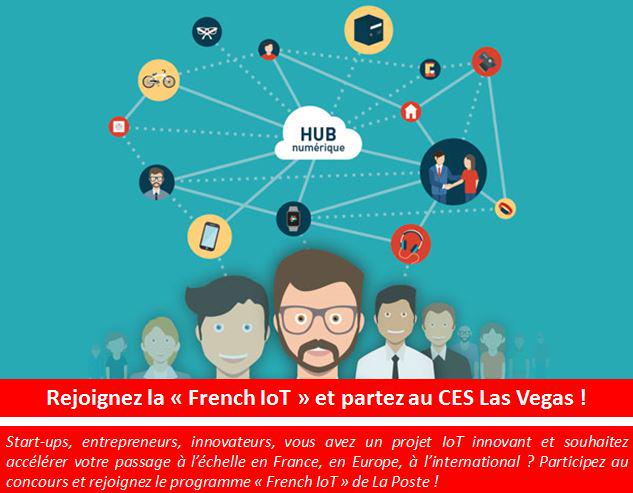 [#startup 🇫🇷 #eventsprof] Découvrez le #concours French #IoT & partez au @intlCES  legroupe.laposte.fr/Start-up/Trava… #FrenchTech