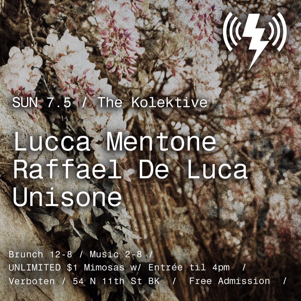 luccamentone's tweet photo. On july 5th ill be back at my fav spot @VerbotenNewYork with @RaffaelDeLuca and @Unisonemusic ! Go deep or go home! http://t.co/wAnKQFnMtH